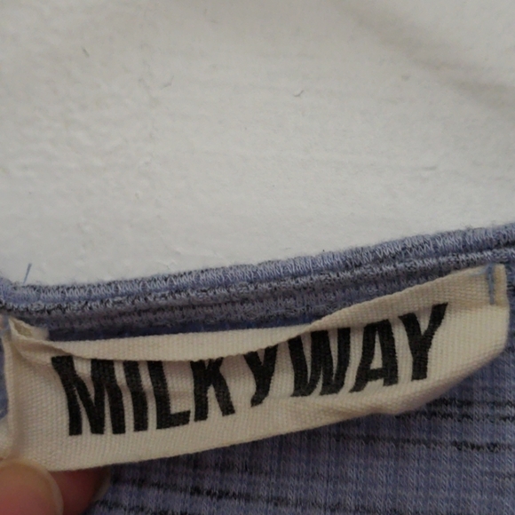 Light Blue Mini Dress - Picture 4 of 4